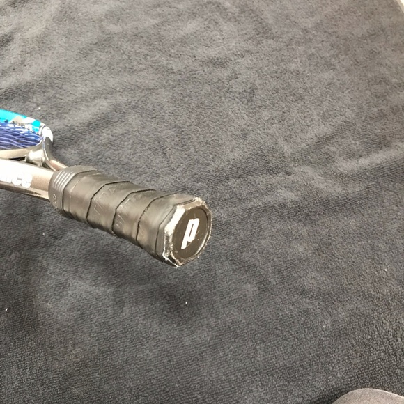 Prince Attack 19" Junior Tennis Racquet - Black & Blue (Ages 5 & Under) - Picture 5 of 6